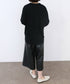 【SOI-MeME】sheer fringe high gauge cardigan